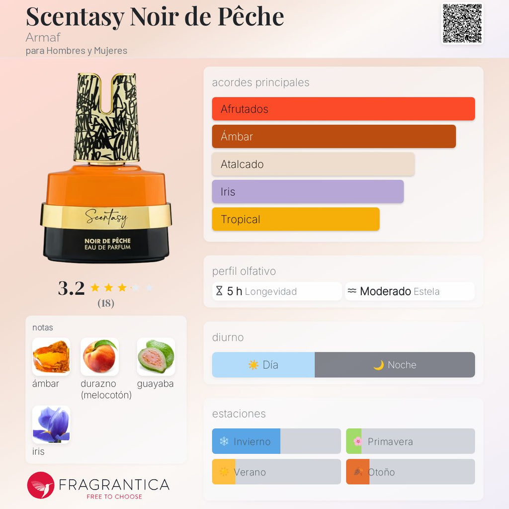 ARMAF Scentasy Noir de Peche EDP U 100ML