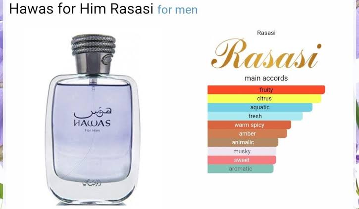 Rasasi Hawas for Him EDP H 100ML