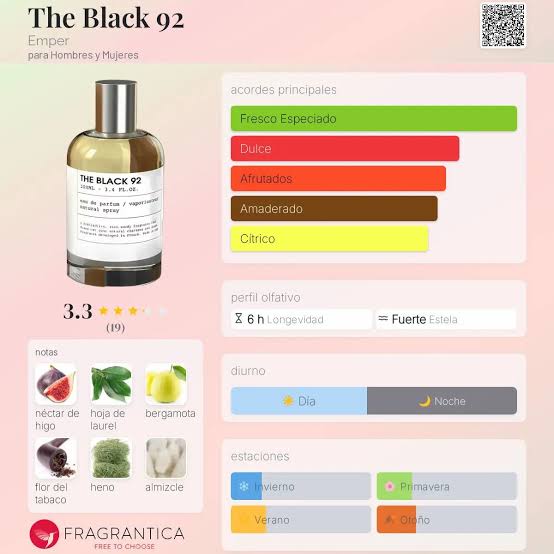 EMPER THE BLACK 92 EDP H 100ML