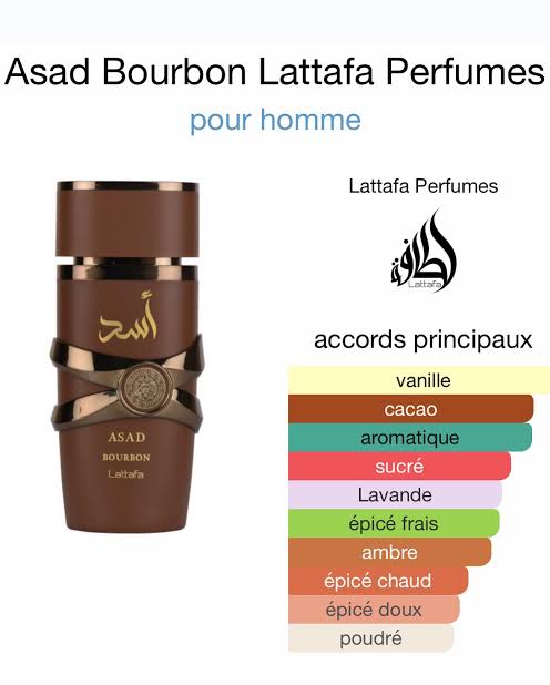 Lattafa Asad Bourbon EDP H 100ML