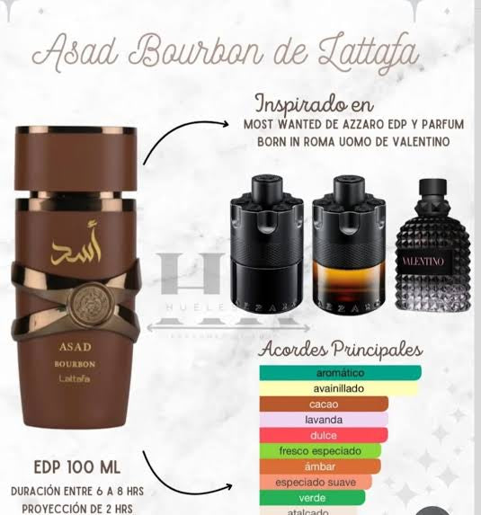 Lattafa Asad Bourbon EDP H 100ML